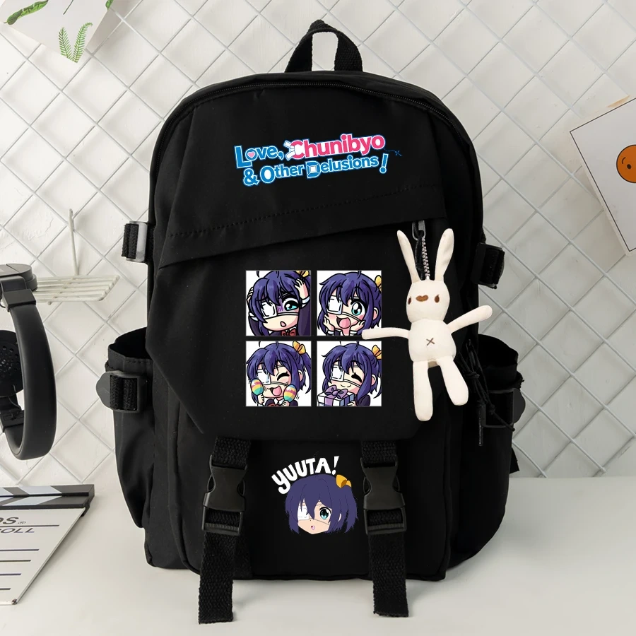 Love, Chunibyo & Other Delusions Schoolbag Backpack High-capacity Computer Casual Shoulder Bag Student Messenger Bag