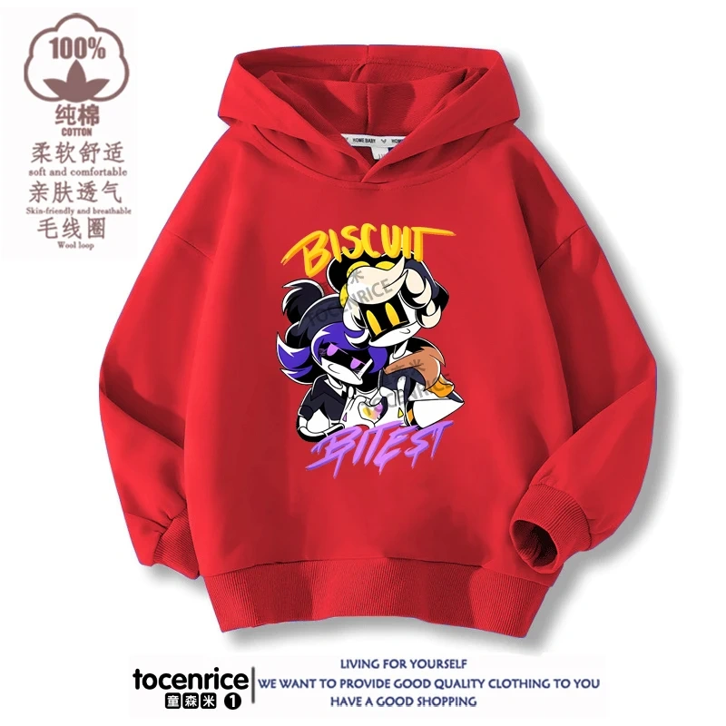 Kids Hoodie MURDER DRONES Hoodies Printing Long Sleeve Casual Winter and Autumn Sweatshirt Fleece Streetwear Clothes for Cildren