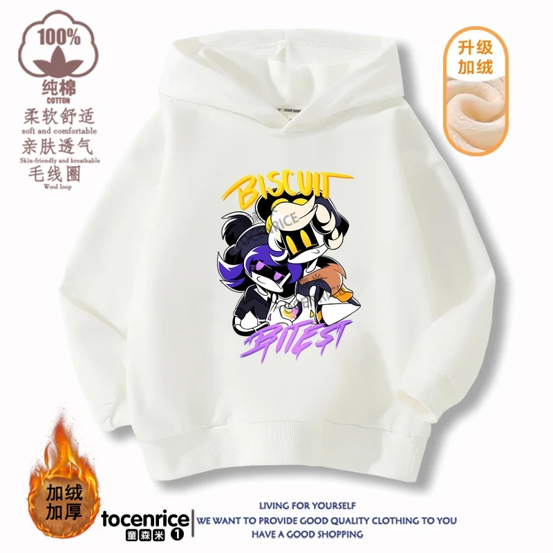 Kids Hoodie MURDER DRONES Hoodies Printing Long Sleeve Casual Winter and Autumn Sweatshirt Fleece Streetwear Clothes for Cildren