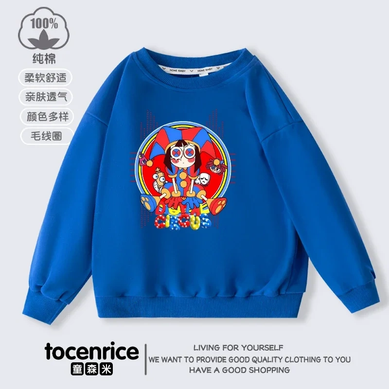 The Amazing Digital Circus Sweatshirt Amazing Digital Circus Costume Kids Clothes Pullover Digital Circus Sweat Shirt T Hoodies
