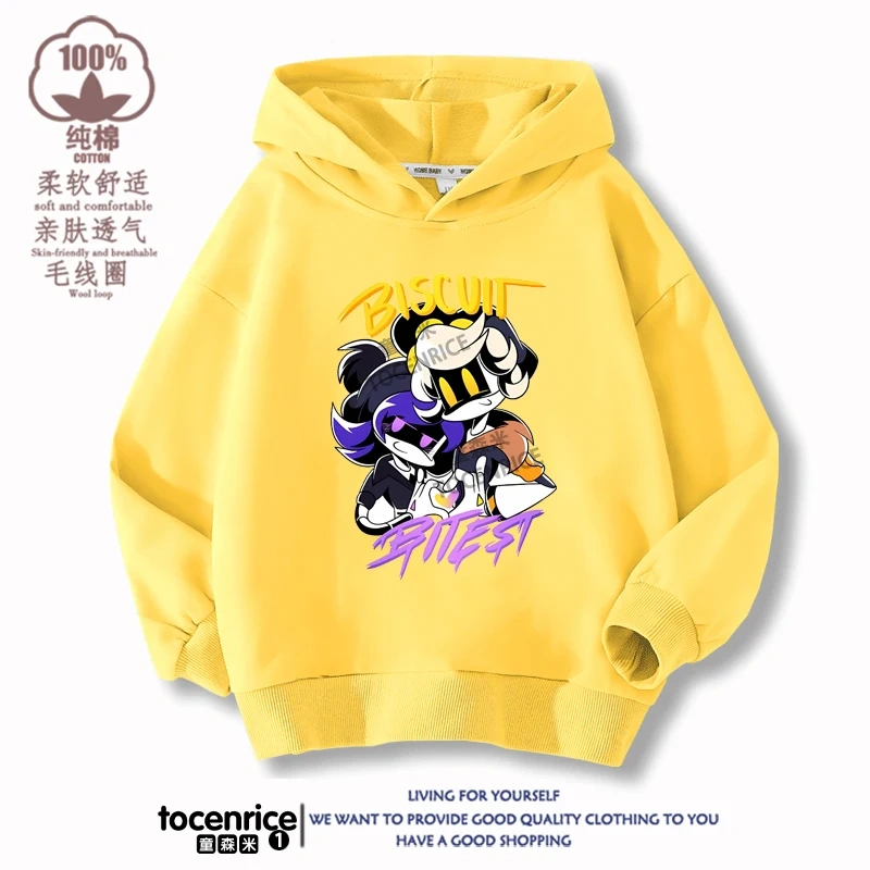 Kids Hoodie MURDER DRONES Hoodies Printing Long Sleeve Casual Winter and Autumn Sweatshirt Fleece Streetwear Clothes for Cildren