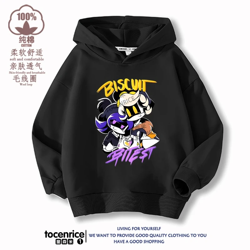 Kids Hoodie MURDER DRONES Hoodies Printing Long Sleeve Casual Winter and Autumn Sweatshirt Fleece Streetwear Clothes for Cildren