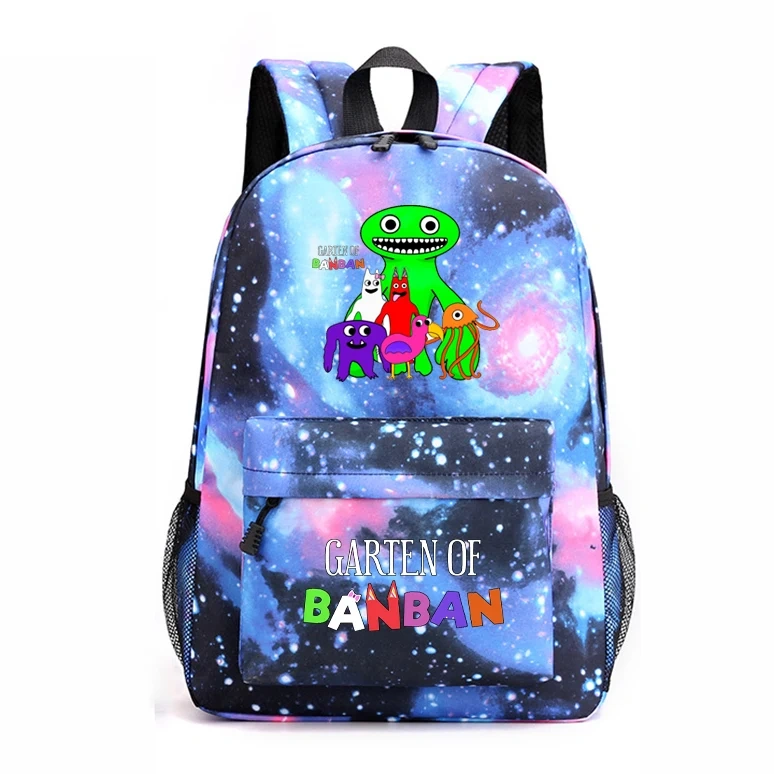 Garten of Banban Backpack Schoolbag Garden Bag Game Pen Bag Birthday Gift Kids Boys Girls Travel Bookbag Notebook Bag