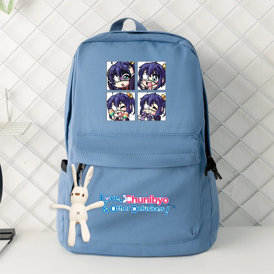Love, Chunibyo & Other Delusions Schoolbag Backpack High-capacity Computer Casual Shoulder Bag Student Messenger Bag