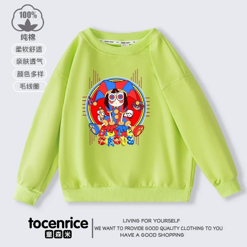 The Amazing Digital Circus Sweatshirt Amazing Digital Circus Costume Kids Clothes Pullover Digital Circus Sweat Shirt T Hoodies