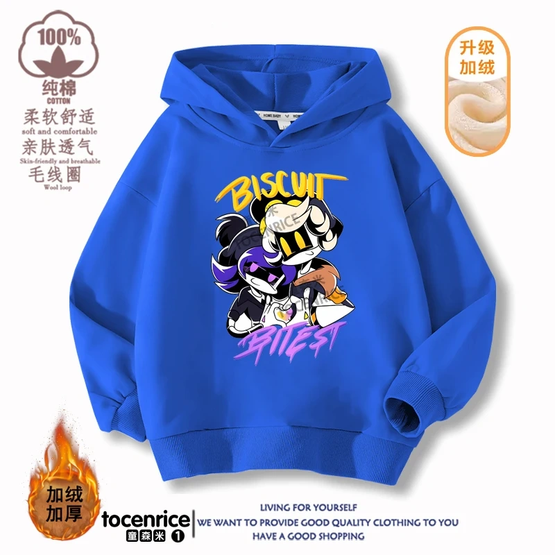 Kids Hoodie MURDER DRONES Hoodies Printing Long Sleeve Casual Winter and Autumn Sweatshirt Fleece Streetwear Clothes for Cildren