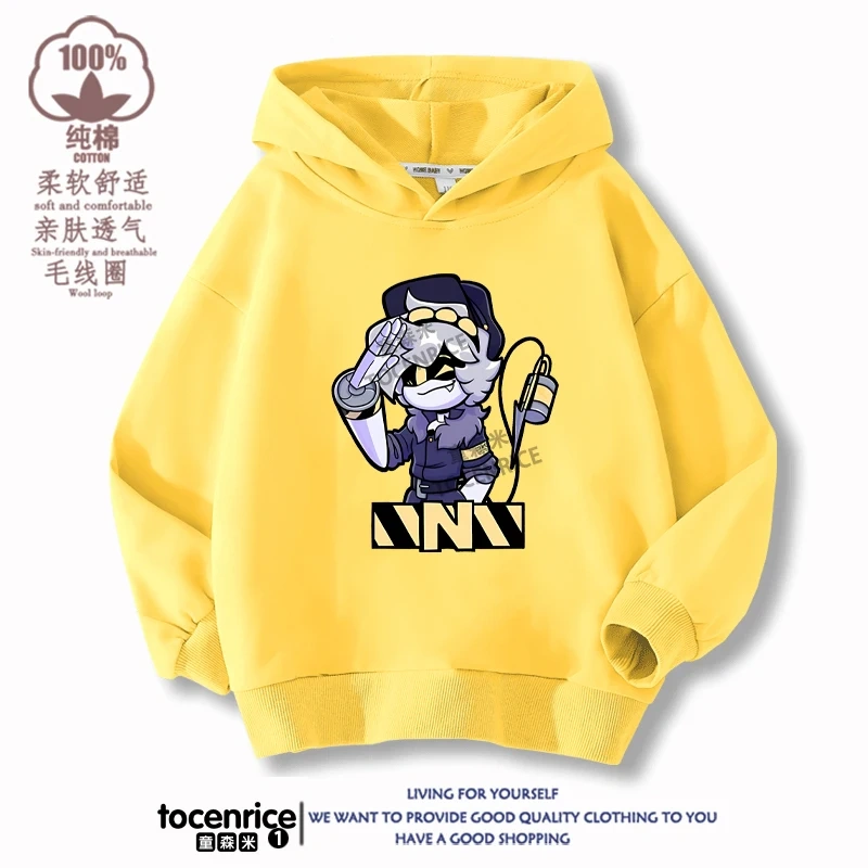 MURDER DRONES N Hoodie Boys Girls Sweatshirt Cartoon Hip Hop Long-sleeved Casual Chirldren Pullovers Children Sportwear