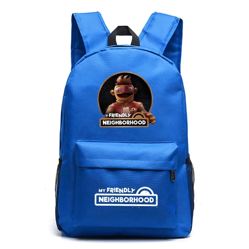 My Friendly Neighborhood Backpacks Boys Girls Bookbag Students School Bags Kids Rucksack Laptop Rucksack Bag Large Capacity