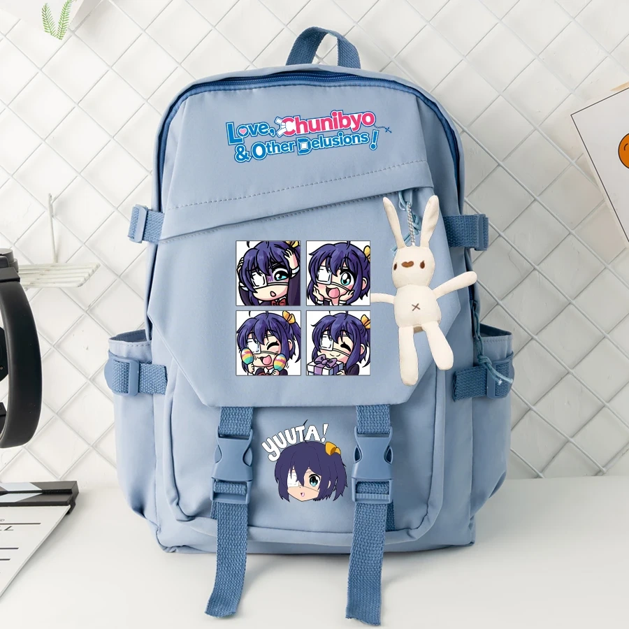 Love, Chunibyo & Other Delusions Schoolbag Backpack High-capacity Computer Casual Shoulder Bag Student Messenger Bag