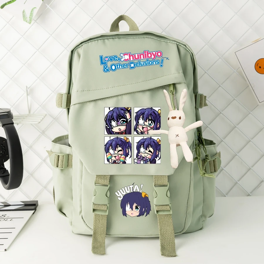 Love, Chunibyo & Other Delusions Schoolbag Backpack High-capacity Computer Casual Shoulder Bag Student Messenger Bag