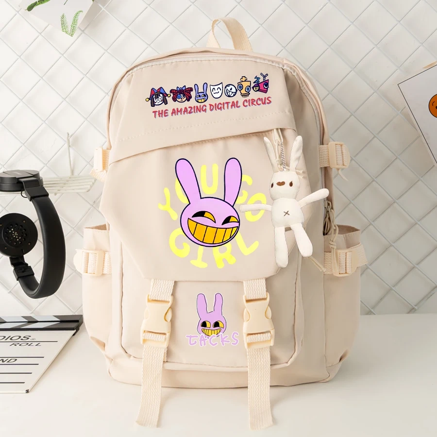 Genshin Impact Backpack Machila Student School Bag Cosplay Gotoh Hitori Shoulder Laptop Travel Backpacks for Kids Teens