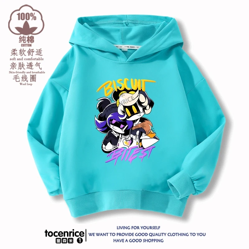 Kids Hoodie MURDER DRONES Hoodies Printing Long Sleeve Casual Winter and Autumn Sweatshirt Fleece Streetwear Clothes for Cildren