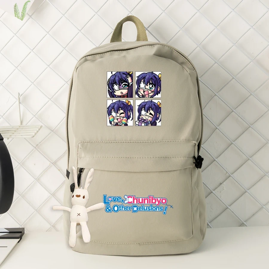 Love, Chunibyo & Other Delusions Schoolbag Backpack High-capacity Computer Casual Shoulder Bag Student Messenger Bag
