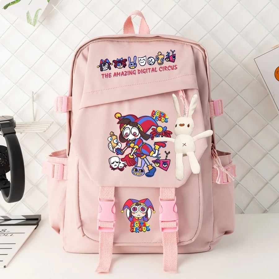 Genshin Impact Backpack Machila Student School Bag Cosplay Gotoh Hitori Shoulder Laptop Travel Backpacks for Kids Teens
