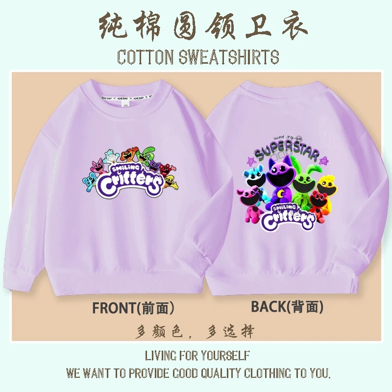 Playtime Chapter 3 The Smiling Critters Hoodie Unique Sweatshirt Clothes Boys Girls Hoody Harajuku Sweatshirts Cosplay Pullover