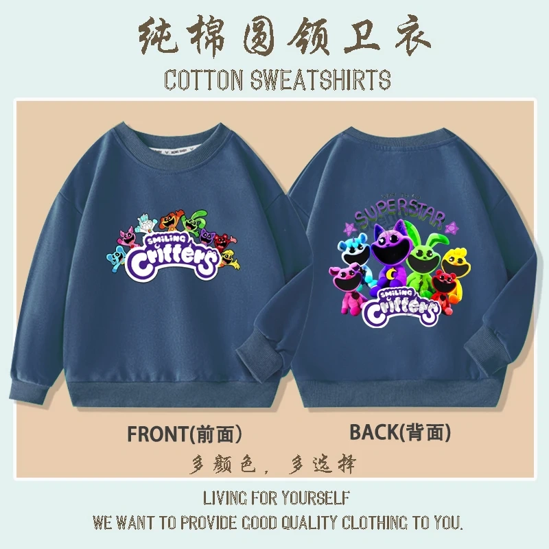 Playtime Chapter 3 The Smiling Critters Hoodie Unique Sweatshirt Clothes Boys Girls Hoody Harajuku Sweatshirts Cosplay Pullover