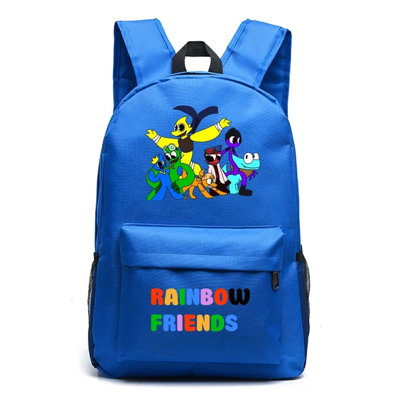 Rainbow Friends Chapter 2  Game Backpack Schoolbag Bag Pen Bag Birthday Gift Kids Boys Girls Travel Bookbag Notebook Bag