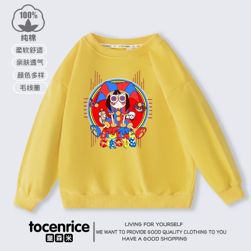 The Amazing Digital Circus Sweatshirt Amazing Digital Circus Costume Kids Clothes Pullover Digital Circus Sweat Shirt T Hoodies