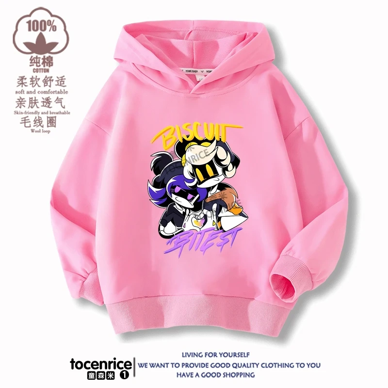 Kids Hoodie MURDER DRONES Hoodies Printing Long Sleeve Casual Winter and Autumn Sweatshirt Fleece Streetwear Clothes for Cildren