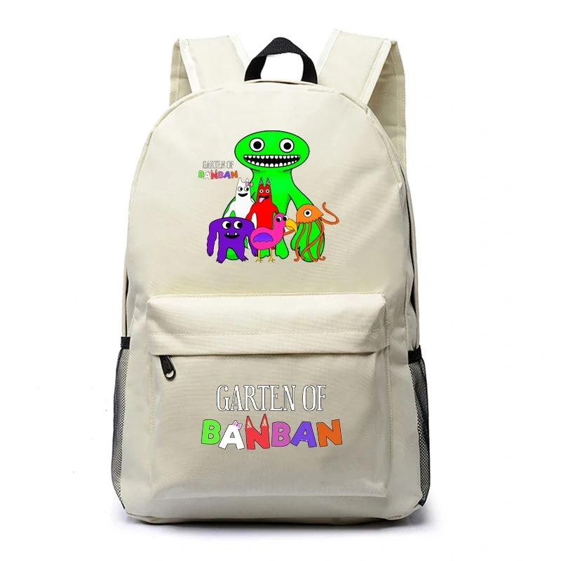 Garten of Banban Backpack Schoolbag Garden Bag Game Pen Bag Birthday Gift Kids Boys Girls Travel Bookbag Notebook Bag