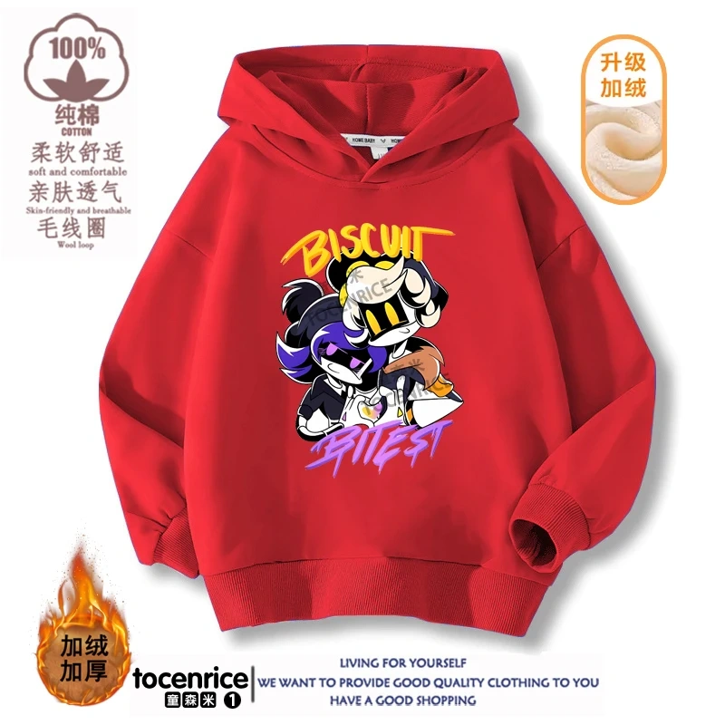 Kids Hoodie MURDER DRONES Hoodies Printing Long Sleeve Casual Winter and Autumn Sweatshirt Fleece Streetwear Clothes for Cildren