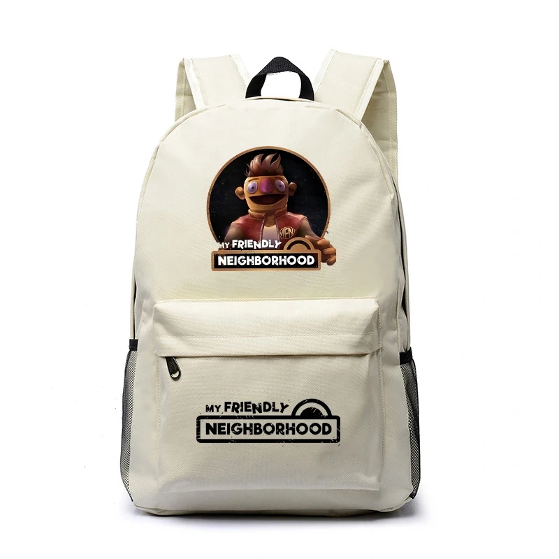 My Friendly Neighborhood Backpacks Boys Girls Bookbag Students School Bags Kids Rucksack Laptop Rucksack Bag Large Capacity
