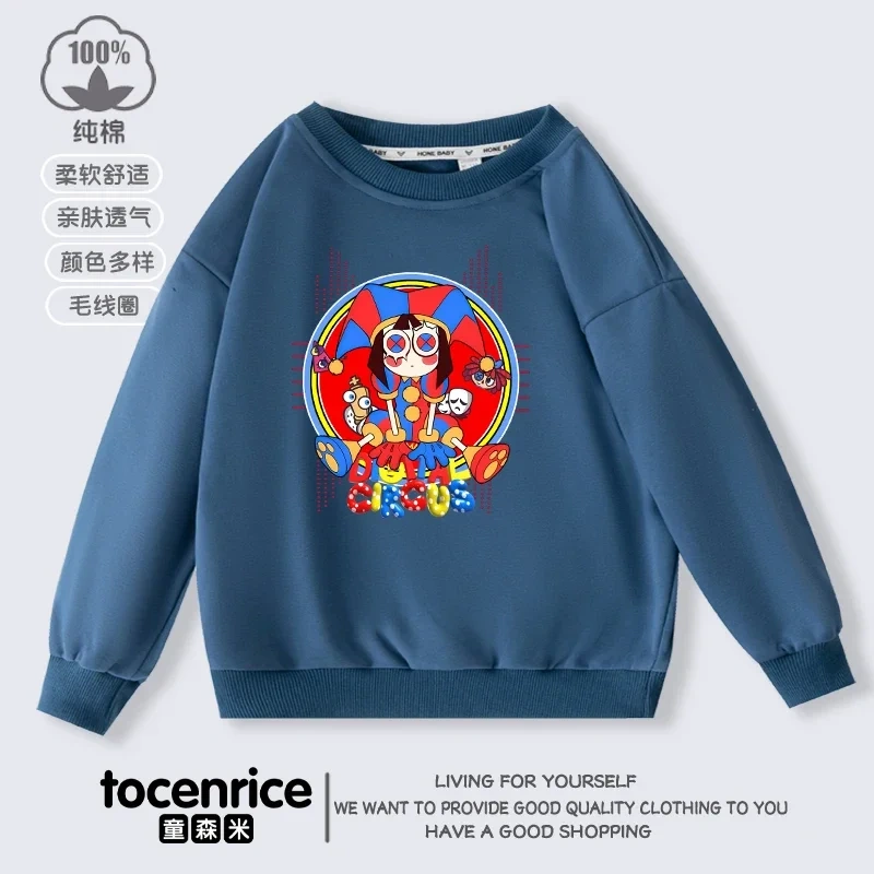 The Amazing Digital Circus Sweatshirt Amazing Digital Circus Costume Kids Clothes Pullover Digital Circus Sweat Shirt T Hoodies