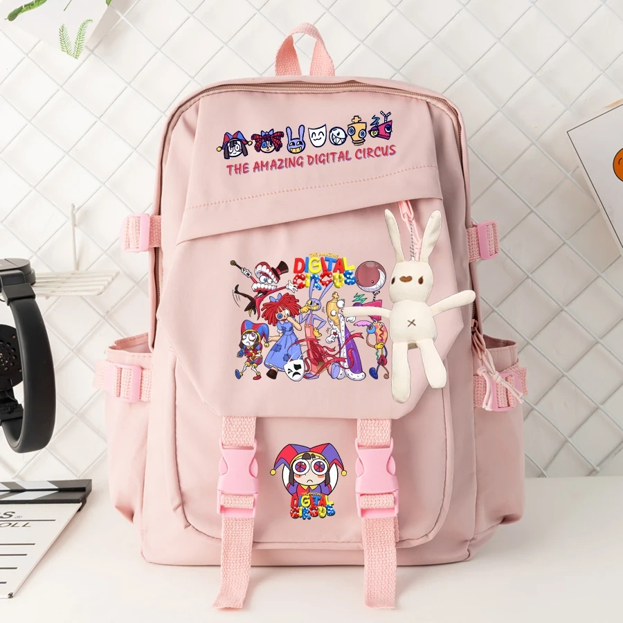 Genshin Impact Backpack Machila Student School Bag Cosplay Gotoh Hitori Shoulder Laptop Travel Backpacks for Kids Teens