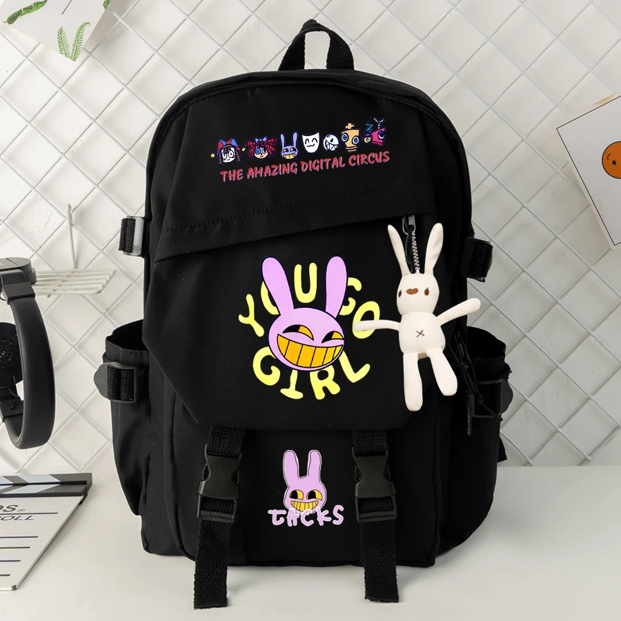Genshin Impact Backpack Machila Student School Bag Cosplay Gotoh Hitori Shoulder Laptop Travel Backpacks for Kids Teens