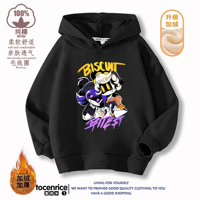 Kids Hoodie MURDER DRONES Hoodies Printing Long Sleeve Casual Winter and Autumn Sweatshirt Fleece Streetwear Clothes for Cildren
