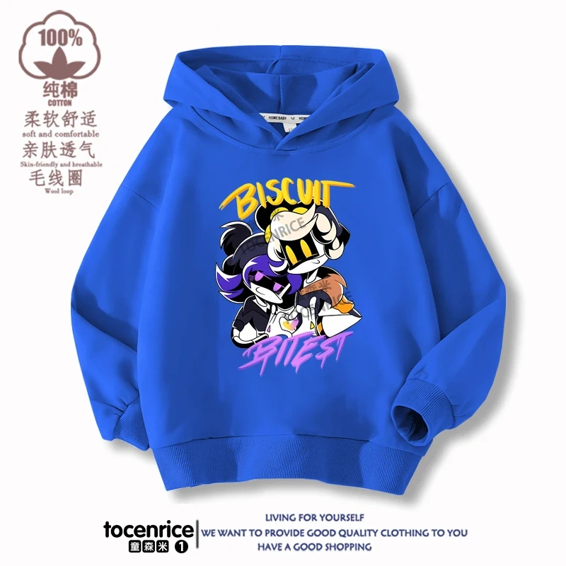 Kids Hoodie MURDER DRONES Hoodies Printing Long Sleeve Casual Winter and Autumn Sweatshirt Fleece Streetwear Clothes for Cildren