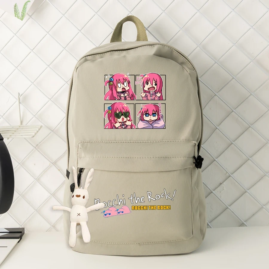 Anime Bocchi The Rock Backpack Machila Student School Bag Cosplay Gotoh Hitori Shoulder Laptop Travel Backpacks For Kids Teens