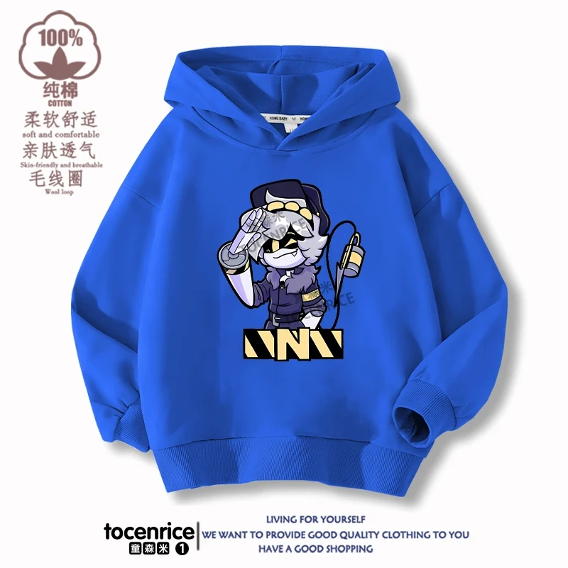MURDER DRONES N Hoodie Boys Girls Sweatshirt Cartoon Hip Hop Long-sleeved Casual Chirldren Pullovers Children Sportwear