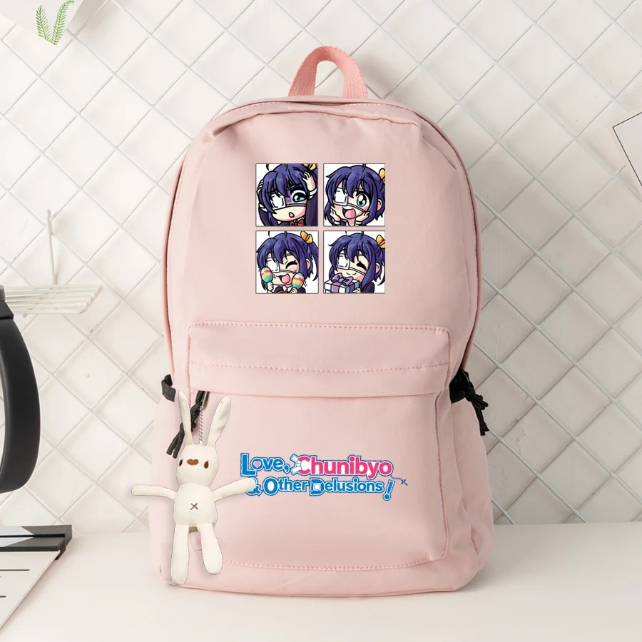 Love, Chunibyo & Other Delusions Schoolbag Backpack High-capacity Computer Casual Shoulder Bag Student Messenger Bag