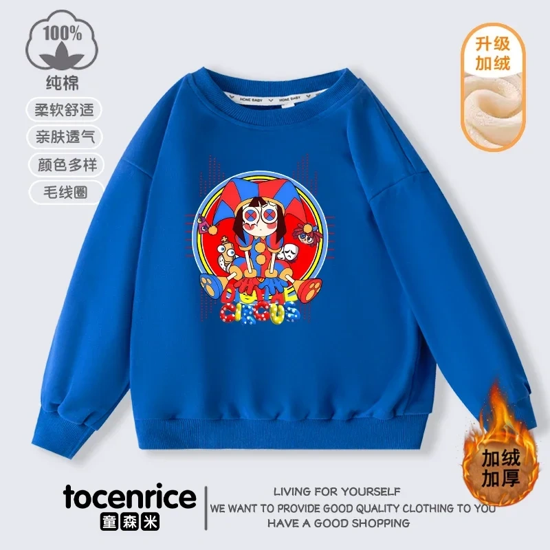 The Amazing Digital Circus Sweatshirt Amazing Digital Circus Costume Kids Clothes Pullover Digital Circus Sweat Shirt T Hoodies