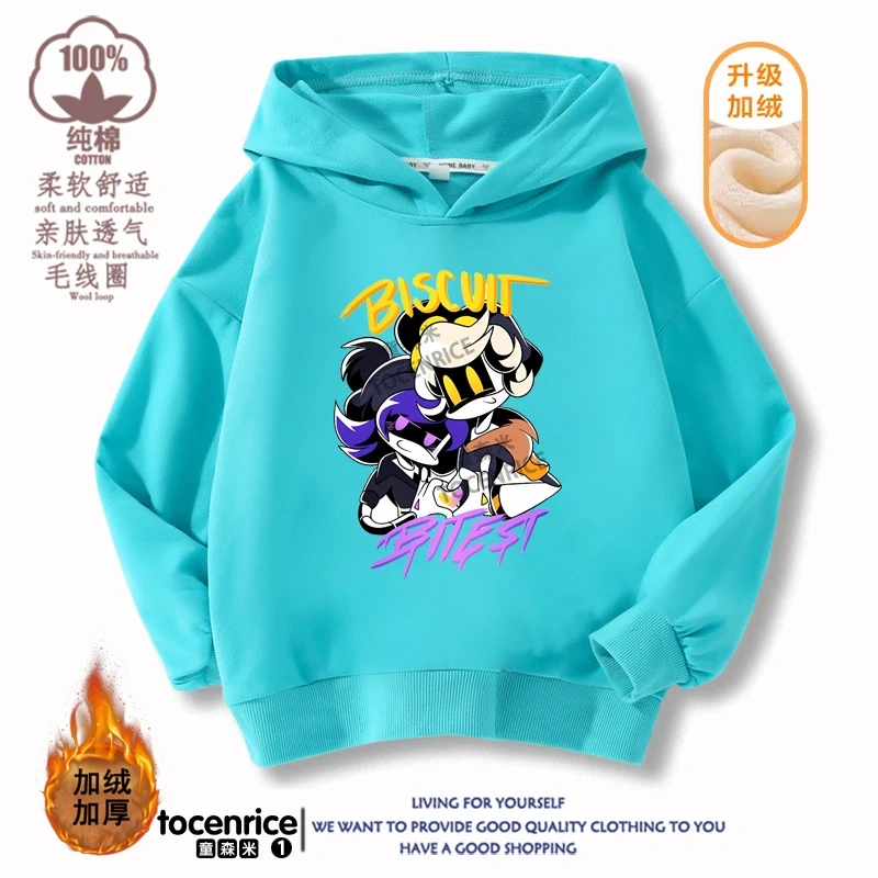 Kids Hoodie MURDER DRONES Hoodies Printing Long Sleeve Casual Winter and Autumn Sweatshirt Fleece Streetwear Clothes for Cildren