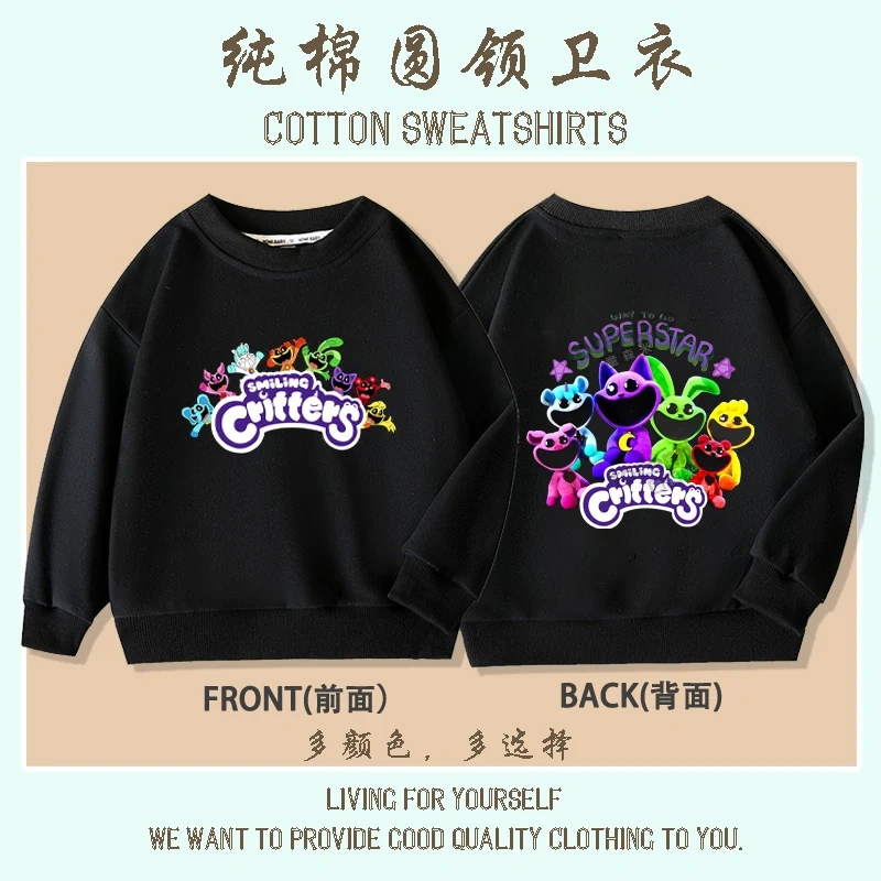 Playtime Chapter 3 The Smiling Critters Hoodie Unique Sweatshirt Clothes Boys Girls Hoody Harajuku Sweatshirts Cosplay Pullover