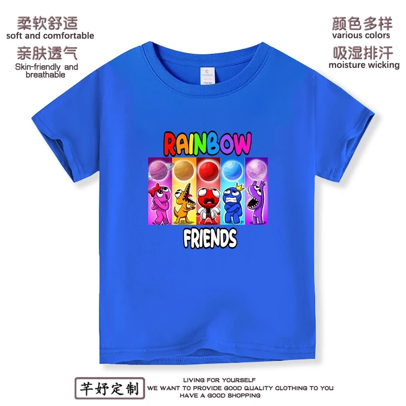 Anime Kuromi  Melody cartoon Summer Kids T-Shirt Kawaii Girls Tees Short Sleeve Boys Tops Casual Children Clothes