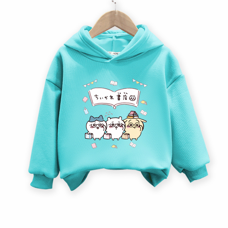 Fashion Kawaii Chiikawa Hoodie Girl Woman Sweatshirt Streetwear Harajuku Hoodies Pullover Sudaderas Long Sleeve