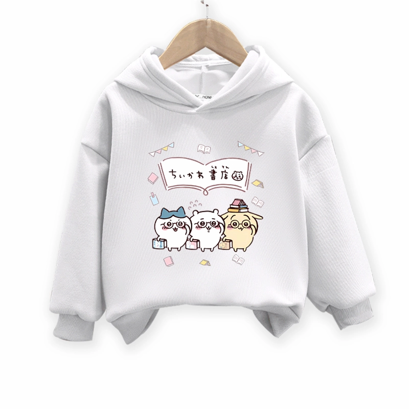 Fashion Kawaii Chiikawa Hoodie Girl Woman Sweatshirt Streetwear Harajuku Hoodies Pullover Sudaderas Long Sleeve