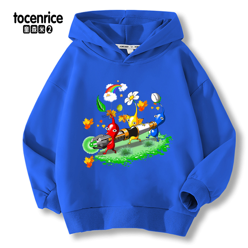 Game Pikmin 4 Kids Funny Hoodie Children's Clothing Jacket Kids Clothes Boys Girls Sweatshirt Boys Clothes