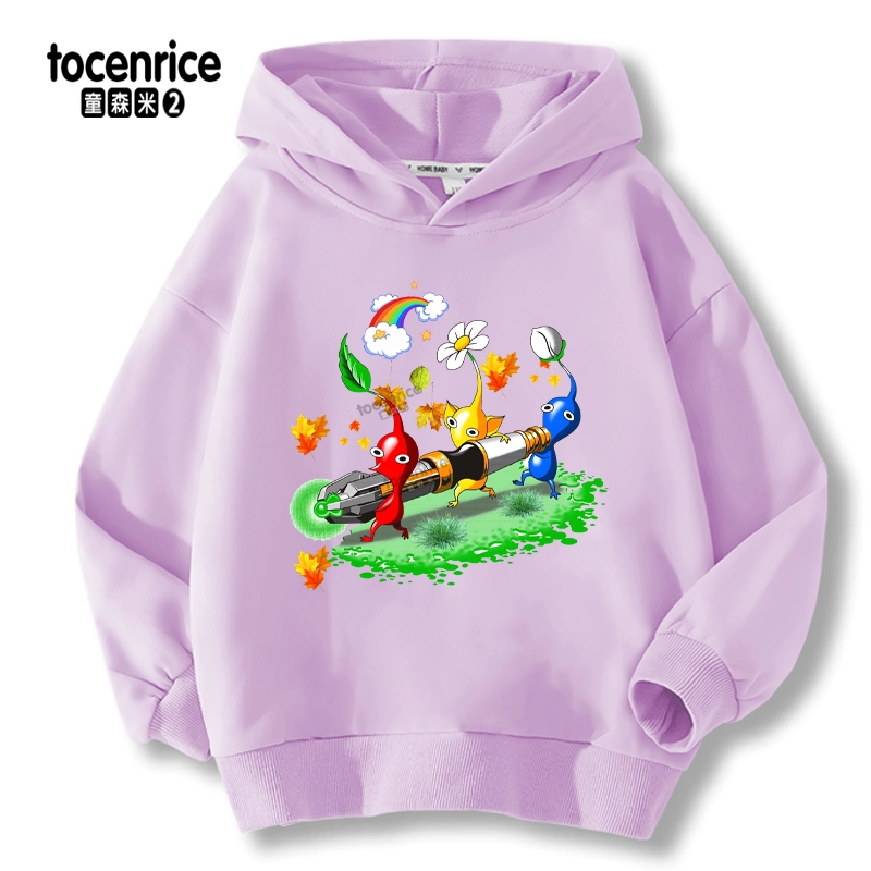 Game Pikmin 4 Kids Funny Hoodie Children's Clothing Jacket Kids Clothes Boys Girls Sweatshirt Boys Clothes