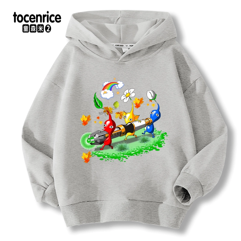 Game Pikmin 4 Kids Funny Hoodie Children's Clothing Jacket Kids Clothes Boys Girls Sweatshirt Boys Clothes
