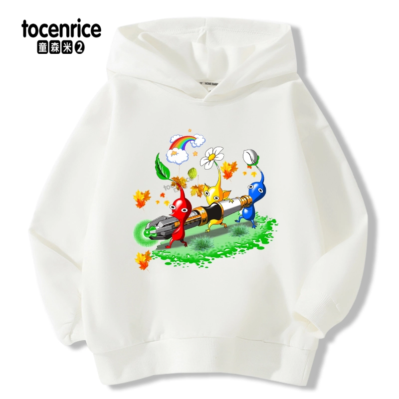 Game Pikmin 4 Kids Funny Hoodie Children's Clothing Jacket Kids Clothes Boys Girls Sweatshirt Boys Clothes