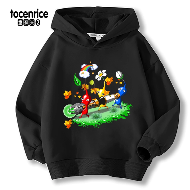 Game Pikmin 4 Kids Funny Hoodie Children's Clothing Jacket Kids Clothes Boys Girls Sweatshirt Boys Clothes
