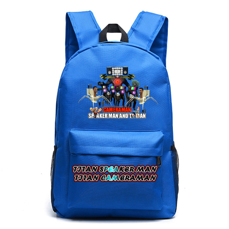 Skibidi Toilet Campus Student Class  Backpack Backpack Children's Backpack Schoolbag Boys and Girls