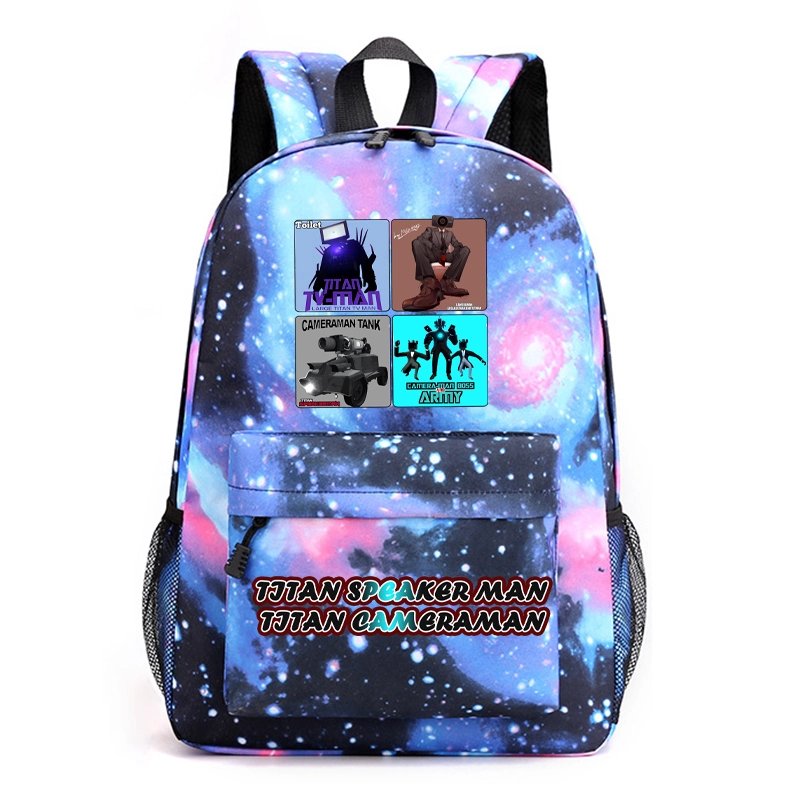 Tas Titan Speakerman Upgrade  Campus Student Class  Skibidi Toilet  Backpack Backpack Children's Backpack Schoolbag Boys and Girls