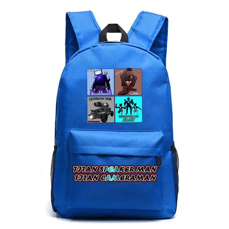 Tas Titan Speakerman Upgrade  Campus Student Class  Skibidi Toilet  Backpack Backpack Children's Backpack Schoolbag Boys and Girls