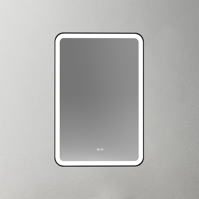 Mosmile High Framed Round Corner Bathroom LED Mirror CLARA-S002