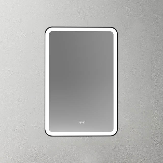 Mosmile High Framed Round Corner Bathroom LED Mirror CLARA-S002